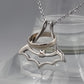 ring holder pendant necklace ringhållare vigselring halsband